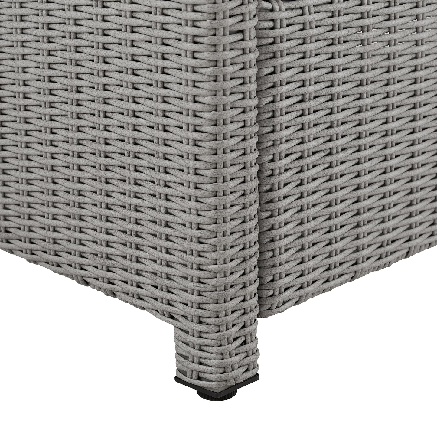 Bradenton Outdoor Armchair - Sunbrella White/Gray