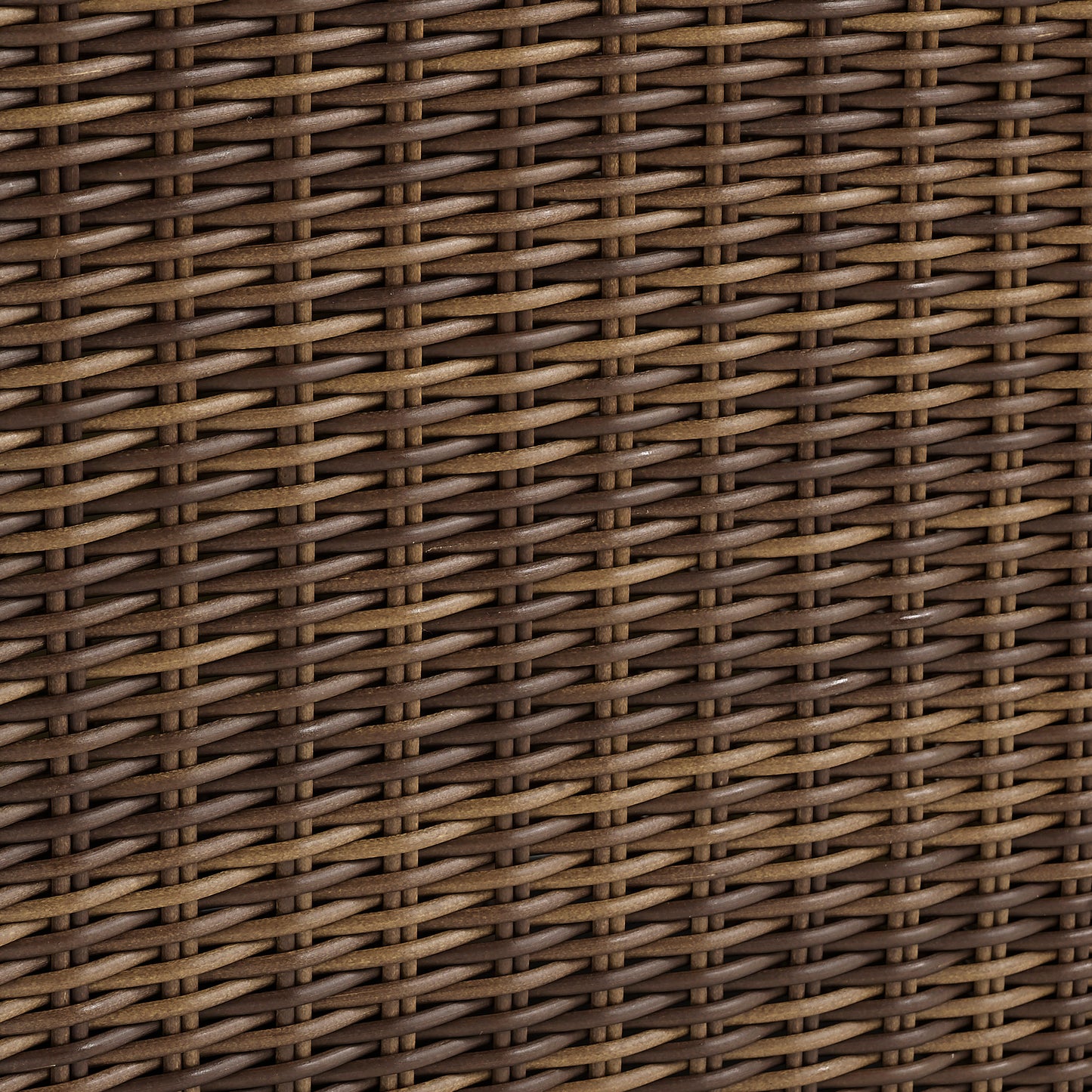 Bradenton 2Pc Outdoor Wicker Chair Set Navy/Weathered Brown - 2 Armless Chairs