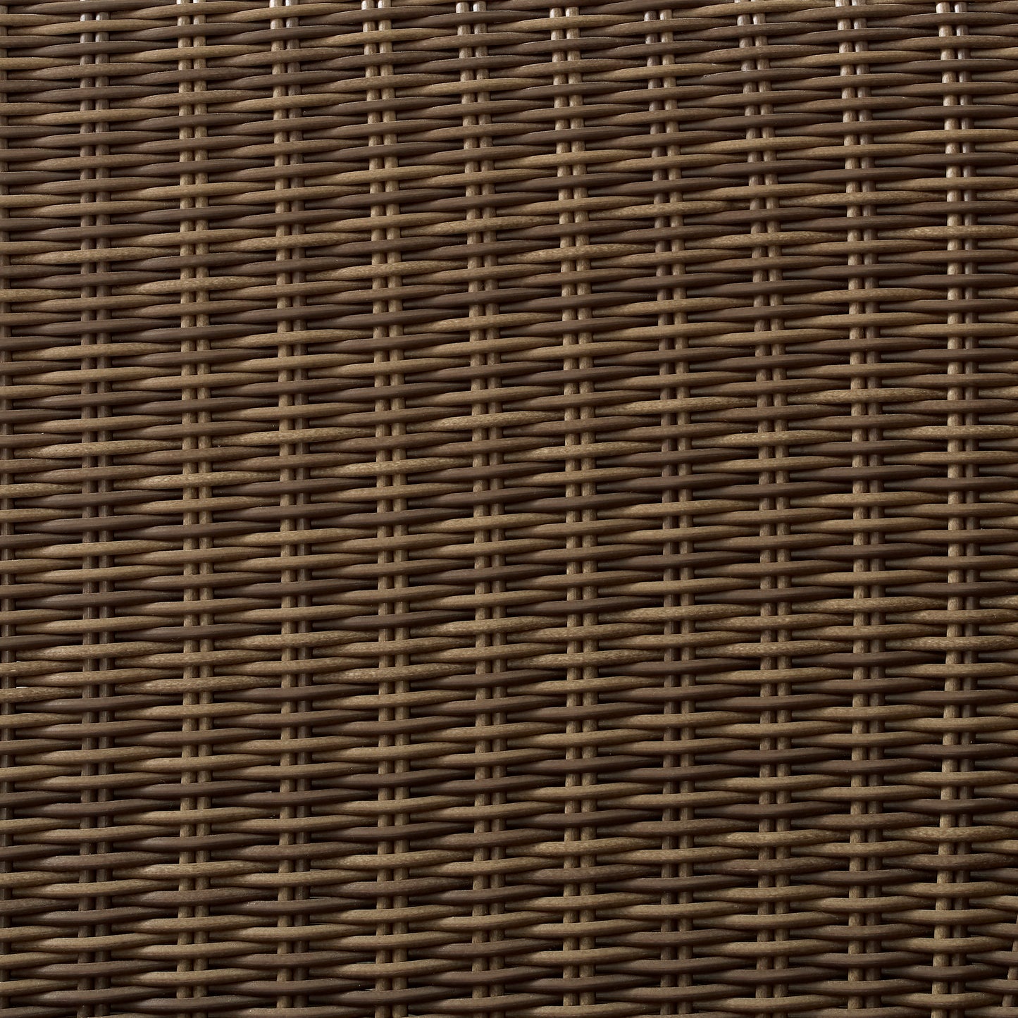 Bradenton 5Pc Outdoor Wicker Armchair Set Sand/ Weathered Brown - Side Table, 2 Arm Chairs & 2 Ottomans